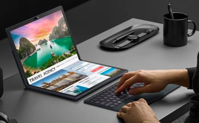laptop layar lipat