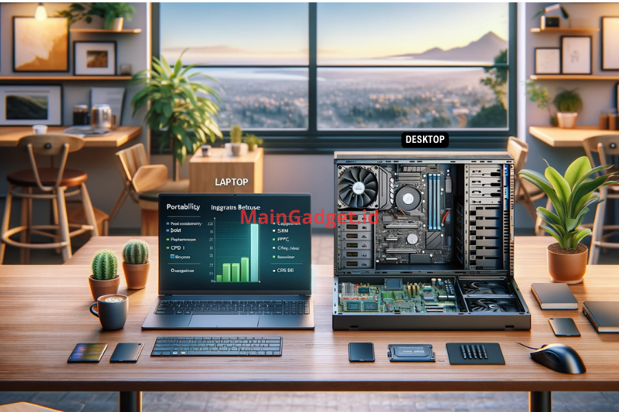 apa beda laptop dan dekstop
