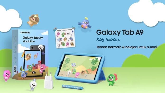 Samsung Kids di Galaxy Tab A9 Kids Edition