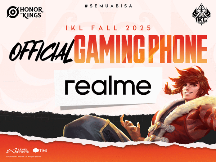 realme Jadi Official Gaming Phone di Honor of Kings IKL Fall 2025