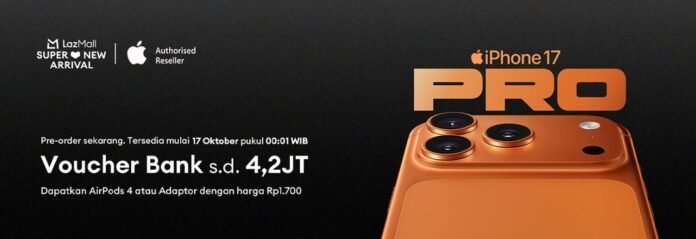 Promo Pre-Order iPhone 17 dan Harganya