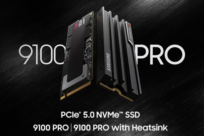 Samsung SSD 9100 PRO 8TB Berbasis PCIe 5.0