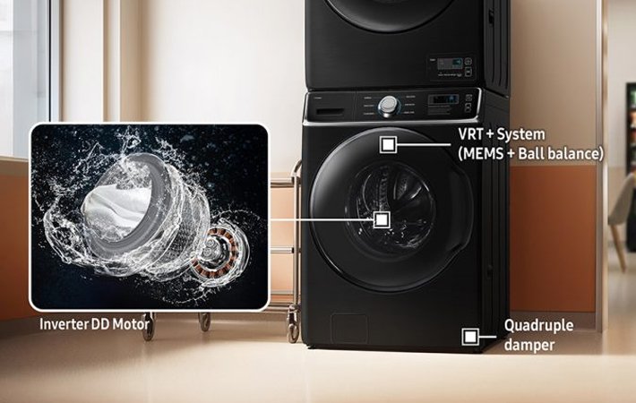 Mesin cuci Samsung WF18FG940CGVSE