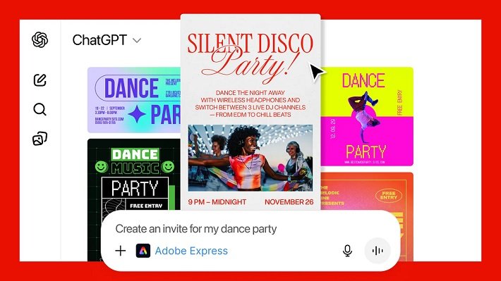 adobe express di chatgpt
