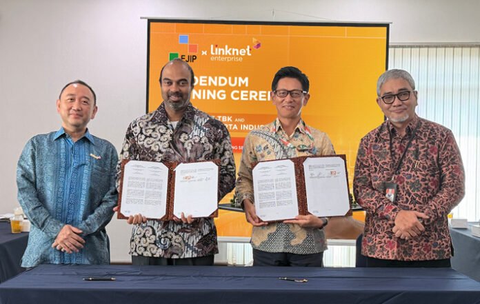Linknet Resmi Kelola Jaringan Utama di Kawasan EJIP